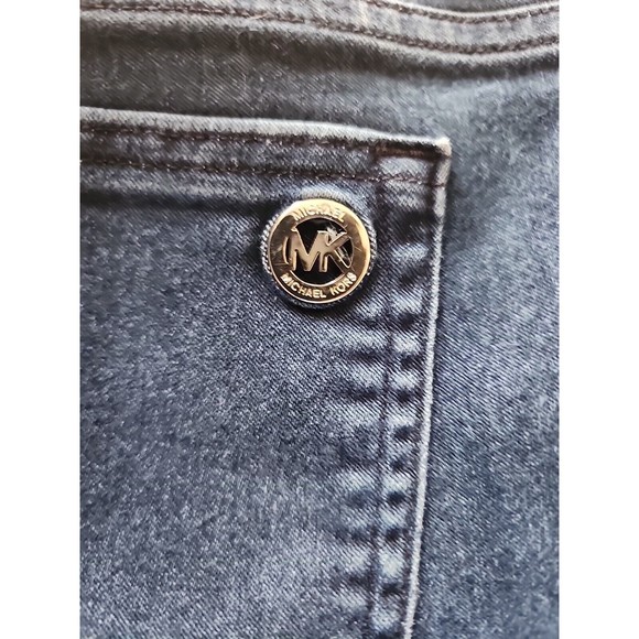 Michael Kors Womens Adult Skinny Jeans Size 8 Navy Blue - Picture 7 of 8